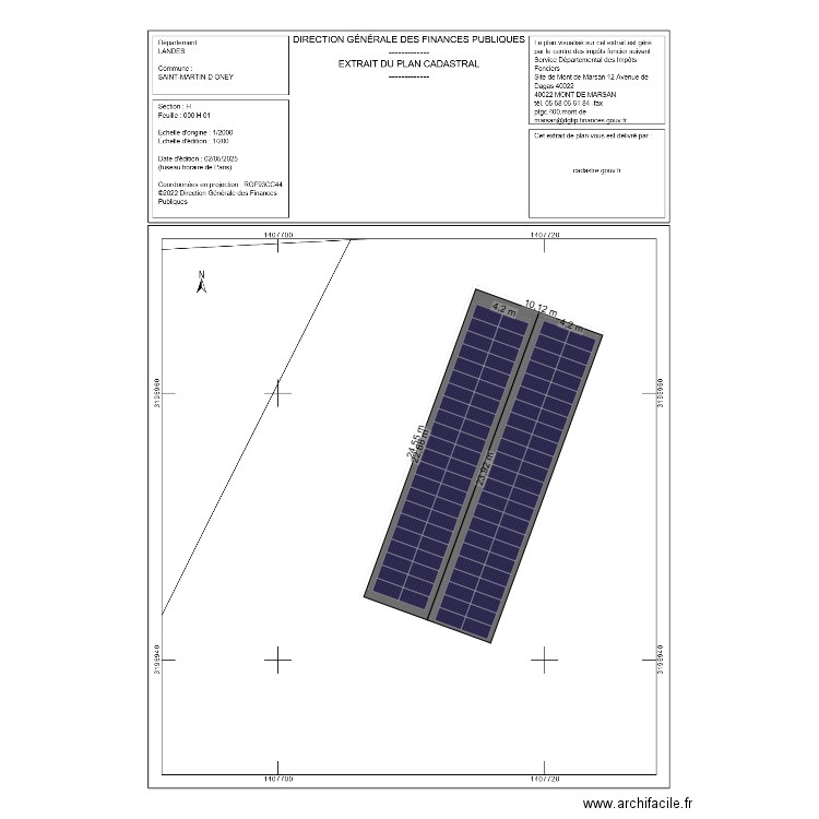 NAPIAS. Plan de 0 pièce et 0 m2