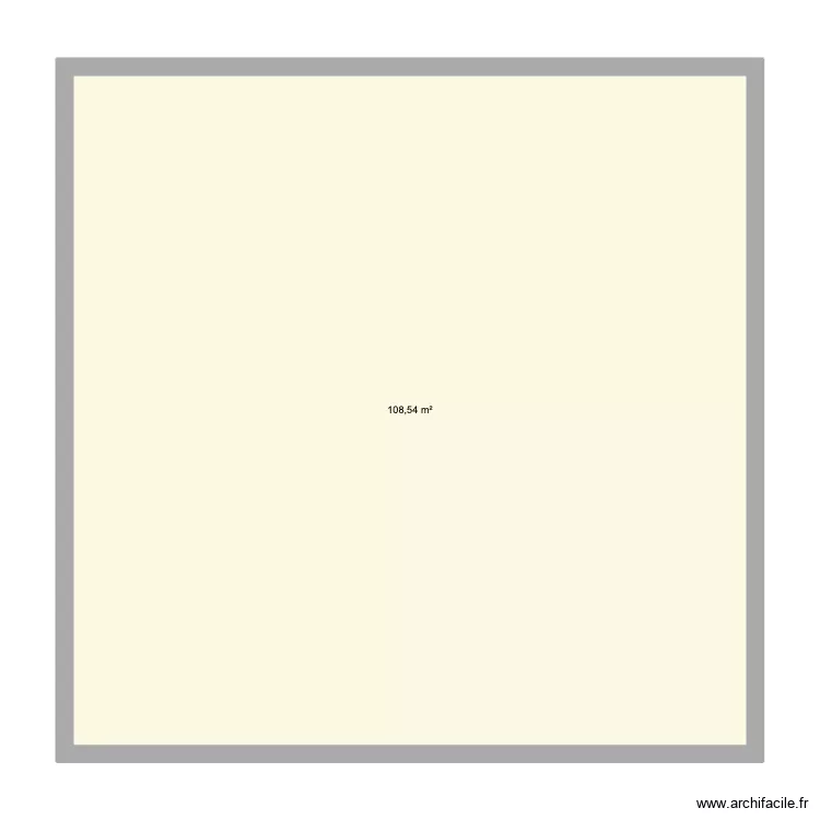 GOURBERA RDC. Plan de 4  et 105 m²