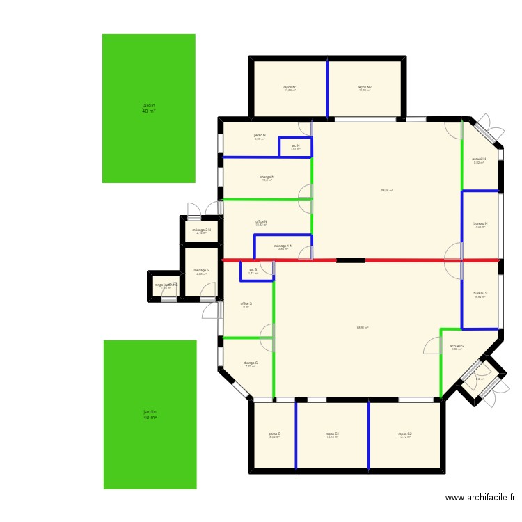 LA VALETTE  AVEC JARDIN_UrM. Plan de 0 pièce et 0 m2