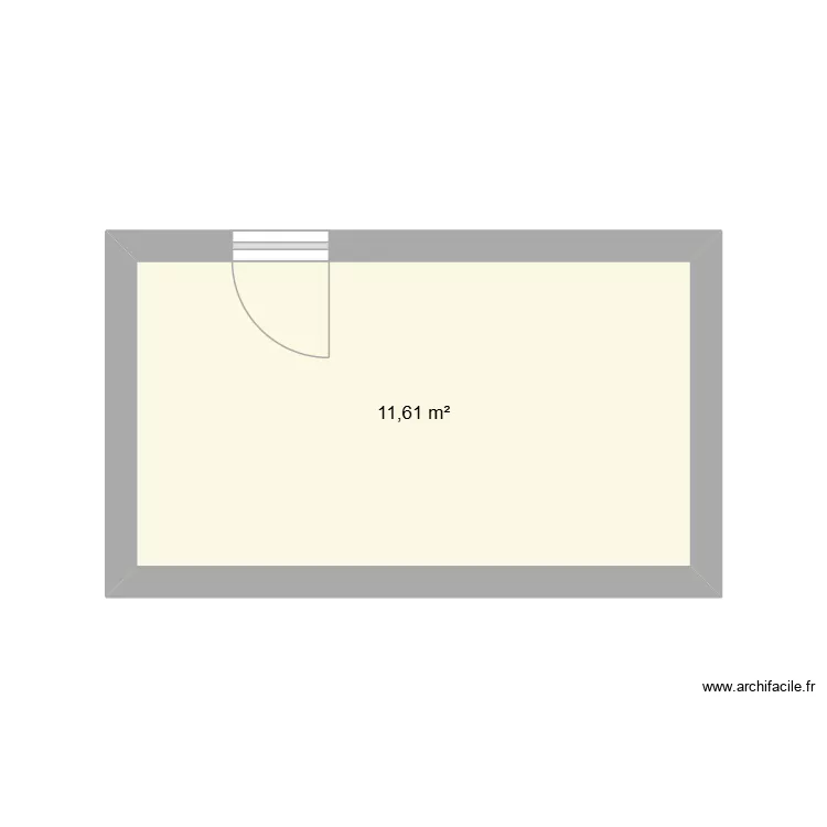essais 2. Plan de 1 Pièce et 12 m²