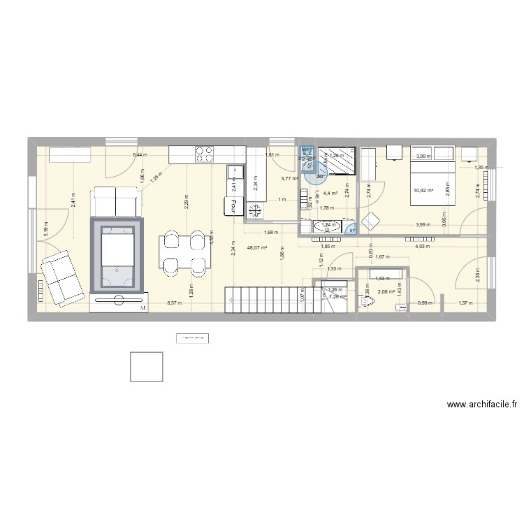 Vincent Meine 16. Plan de 7 pièces et 71 m2