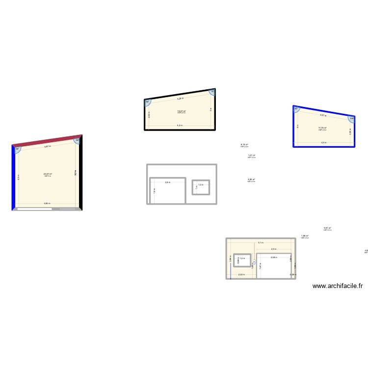 garage2. Plan de 0 pièce et 0 m2