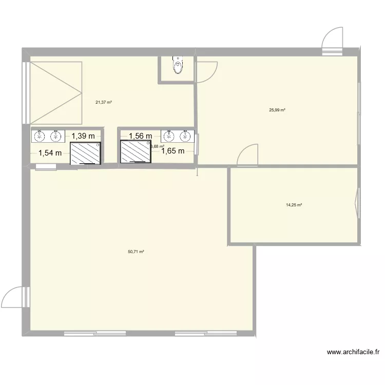 plan au sol. Plan de 5 et 116 m² plan au sol. Plan de 5 et 116 m²