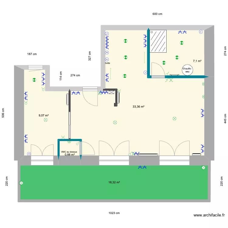 Saint esprit 8/05/24 - electricit&eacute;. Plan de 