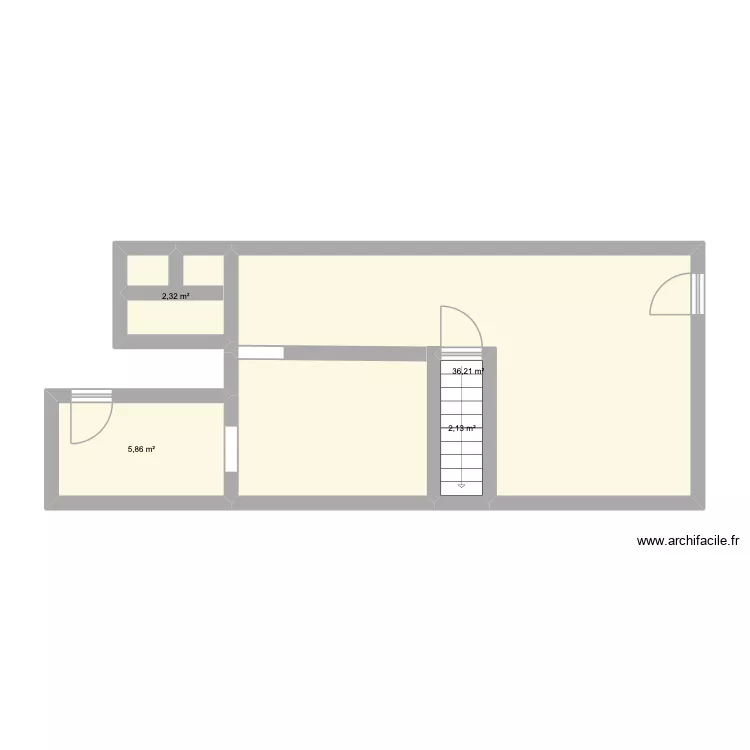 Enjoy Bubble. Plan de 4 pièces et 47 m² Enjoy Bubble. Plan de 4 pièces et 47 m²
