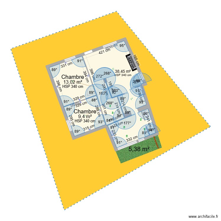 F3 Le Mourillon Avant. Plan de 0 pièce et 0 m2