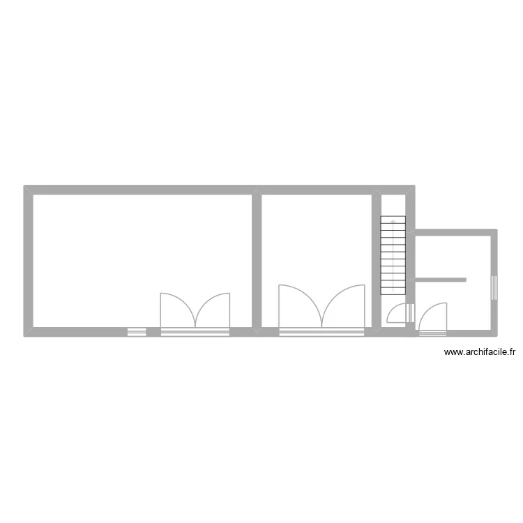 ACOSSE 3 RDC Logement 2_TEMP. Plan de 3 Pièces et 58 m² ACOSSE 3 RDC Logement 2_TEMP. Plan de 3 Pièces et 58 m²