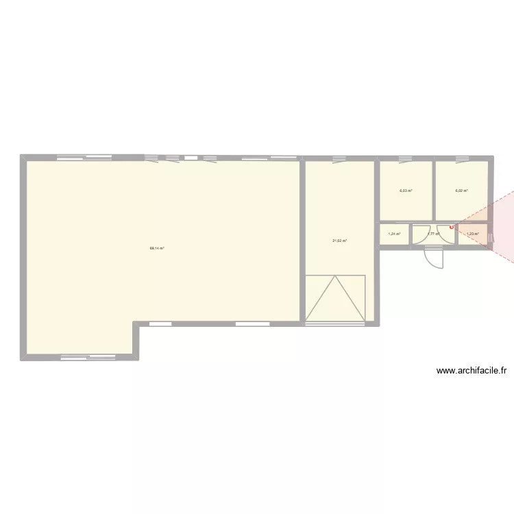 PLAN DE MASSE. Plan de 7 Pièces et 126 m²