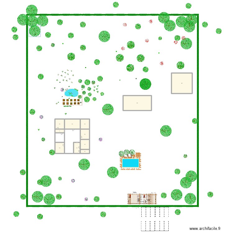 Prison nature. Plan de 0 pièce et 0 m2