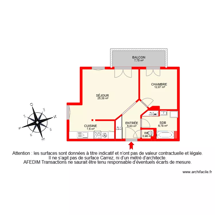 BI 32707. Plan de 