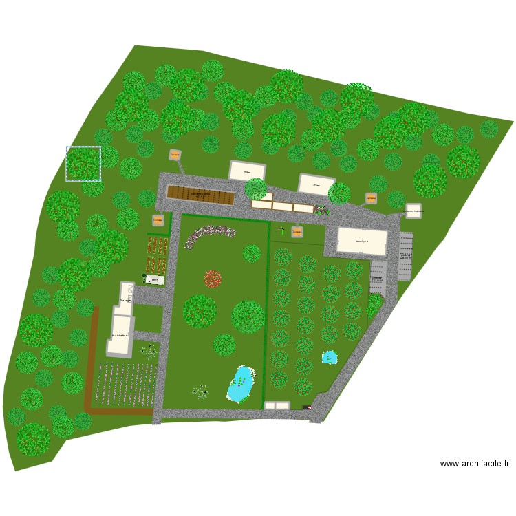 clair matin. Plan de 26 pièces et 2009 m2