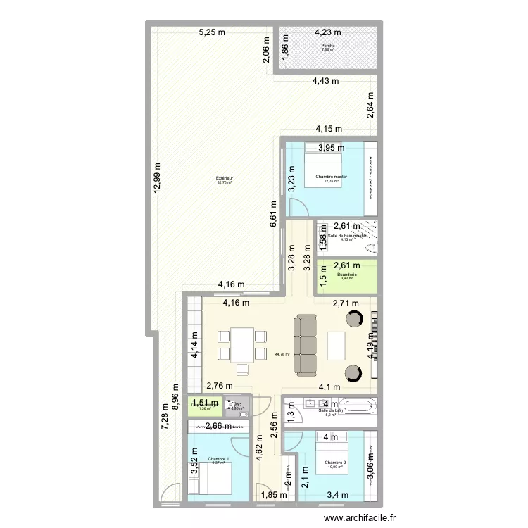 Projet STCR - v6. Plan de 11  et 184 m²