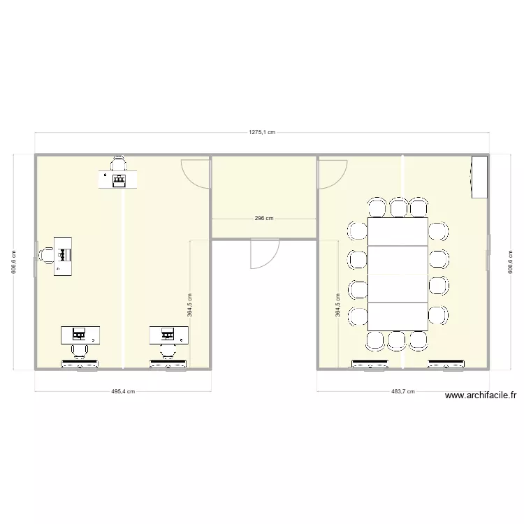 CNR CHANTIER VAUGRIS. Plan de 