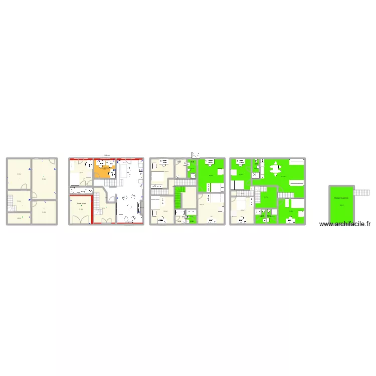 Hambursin 14 . Plan de 