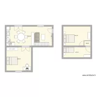 gite des Bruyères aménagement mezzanine