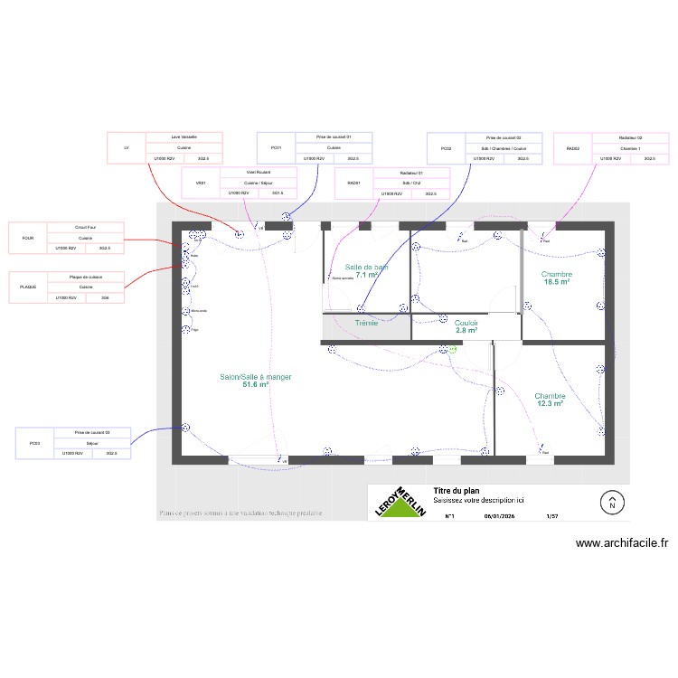 Plan_N0_PC_Charrier. Plan de 0 pièce et 0 m2