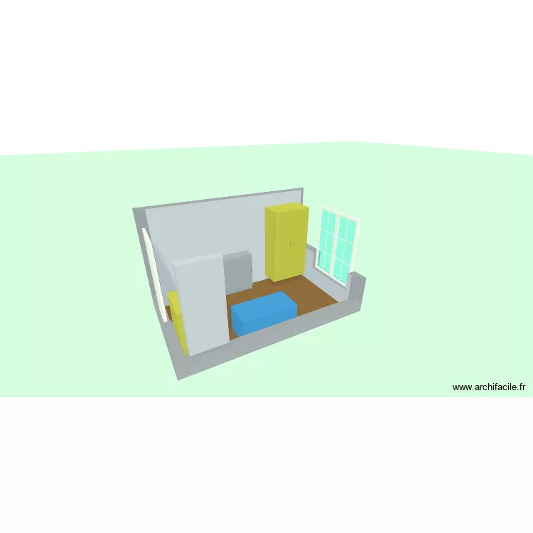 chambre_actuelle. Plan de 1 et 10 m² chambre_actuelle. Plan de 1 et 10 m²