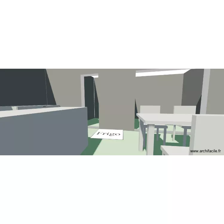 BILLORGUE meubl&eacute;. Plan de 1 Pièce et 30 m²