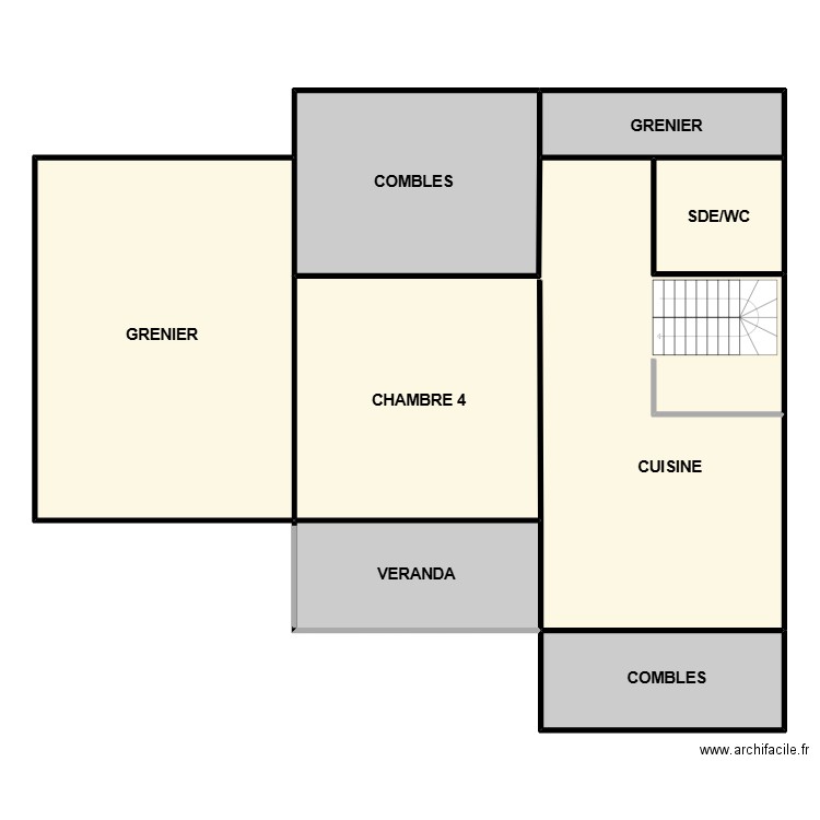 HERY RDC. Plan de 7 pièces et 300 m2