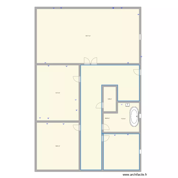 Travzil en Melec. Plan de 