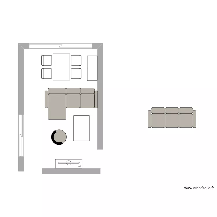 Salon Clos des Oliviers. Plan de Salon Clos des Oliviers. Plan de