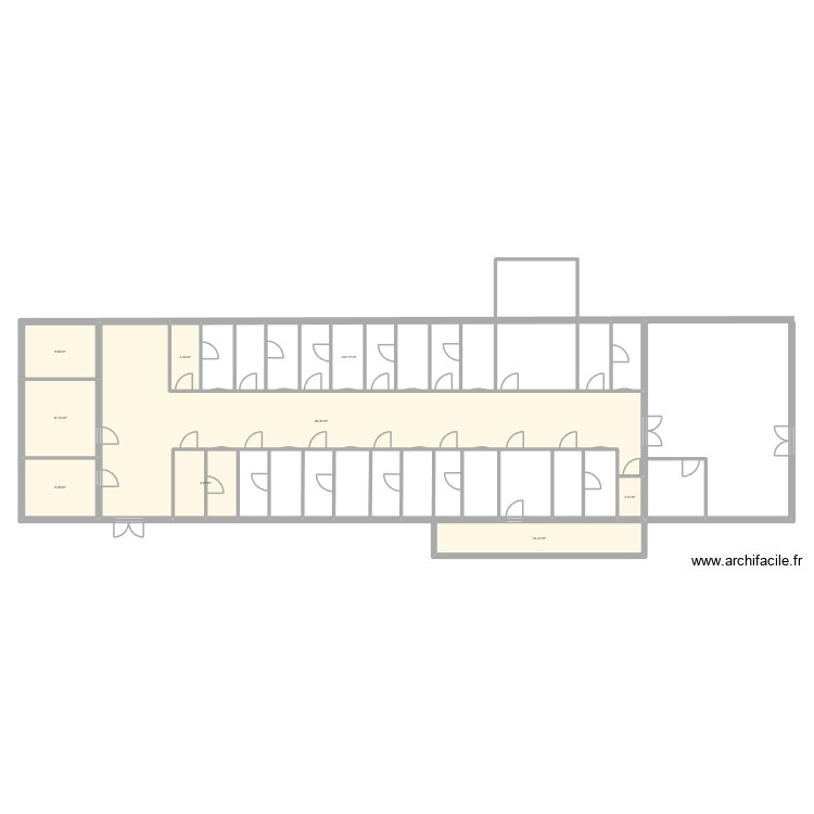 aménagement bat 5. Plan de 0 pièce et 0 m2