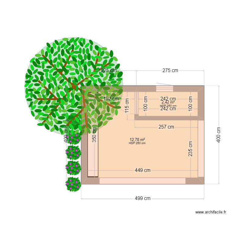 PoolHouse. Plan de 0 pièce et 0 m2