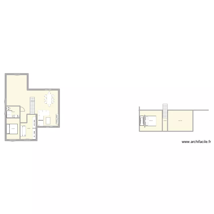 maison 2. Plan de 