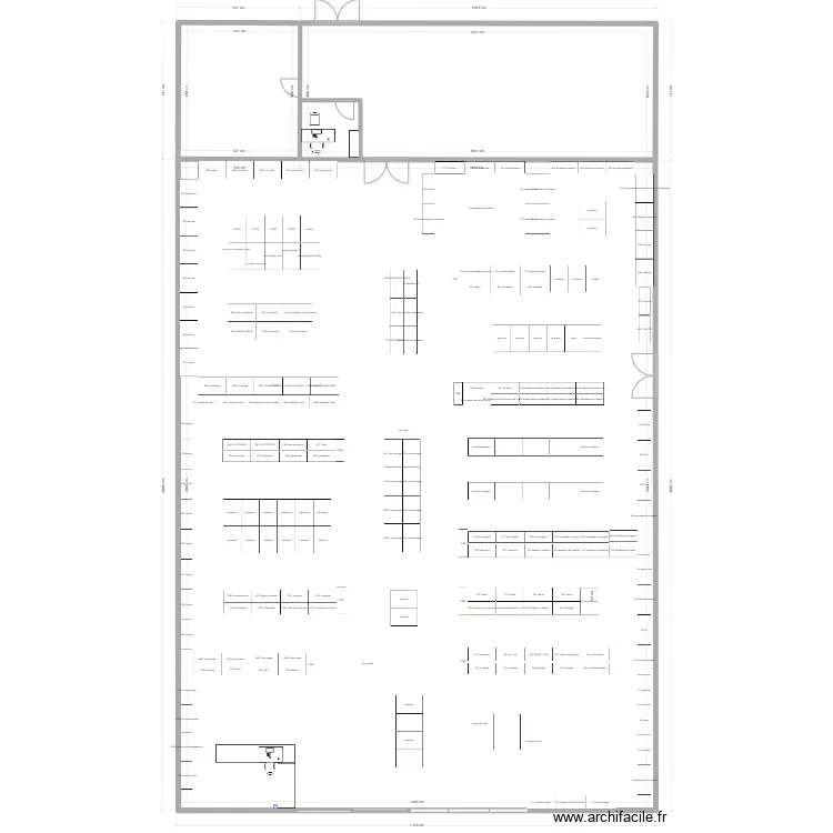 CAPANIMAL AUTUN / GONDOLES NUMEROTEES. Plan de 
