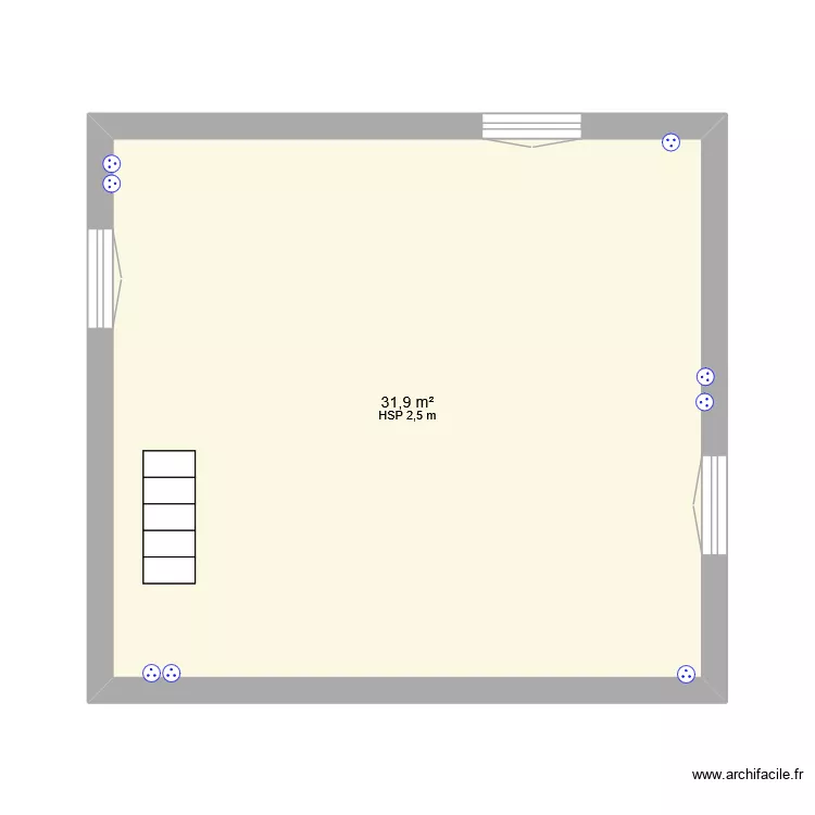 LEA. Plan de 1 et 32 m² LEA. Plan de 1 et 32 m²