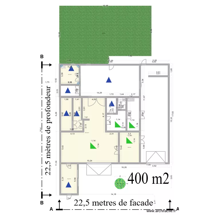 miellerie. Plan de 4 et 146 m² miellerie. Plan de 4 et 146 m²