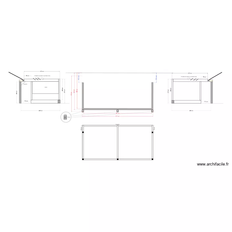 Labussier - Fille - Marcoussis . Plan de 