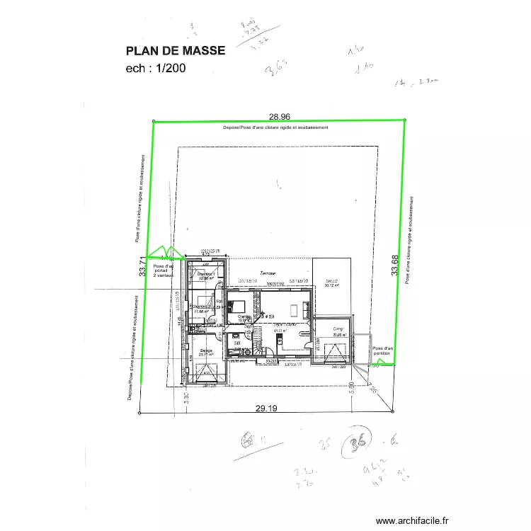 Coton horgues. Plan de Coton horgues. Plan de