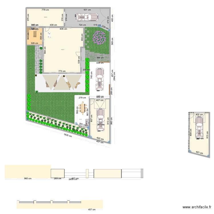 Kogengheim 2. Plan de 8 pièces et 263 m2