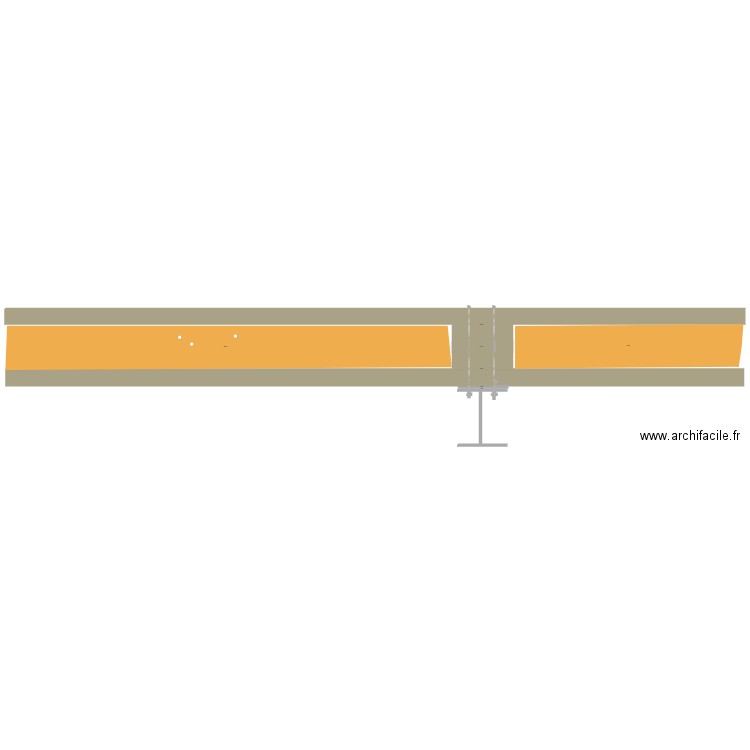 cloture bois. Plan de 5 pièces et 12 m2