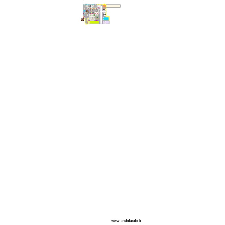 maison kaba bis 2 2. Plan de 95 pièces et 1714 m2