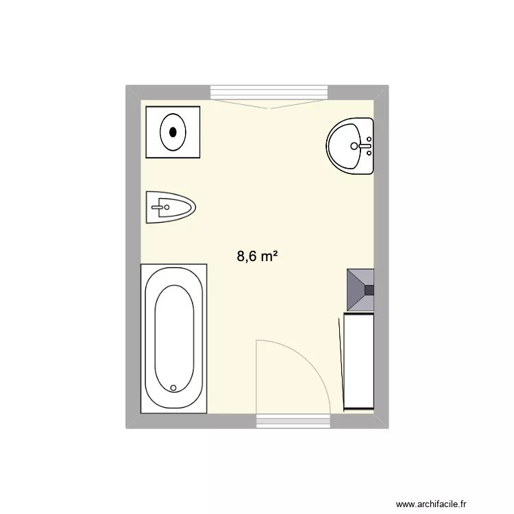 Gauthier bis. Plan de 