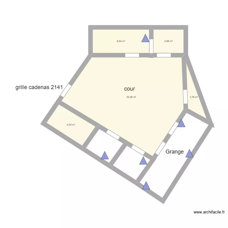 DB D&eacute;veloppement ferme.. Plan de 