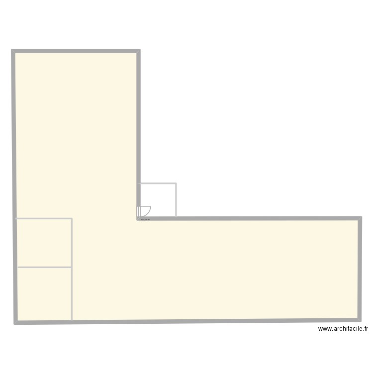 GARAGE ADANCHE 07. Plan de 1 pièce et 320 m2