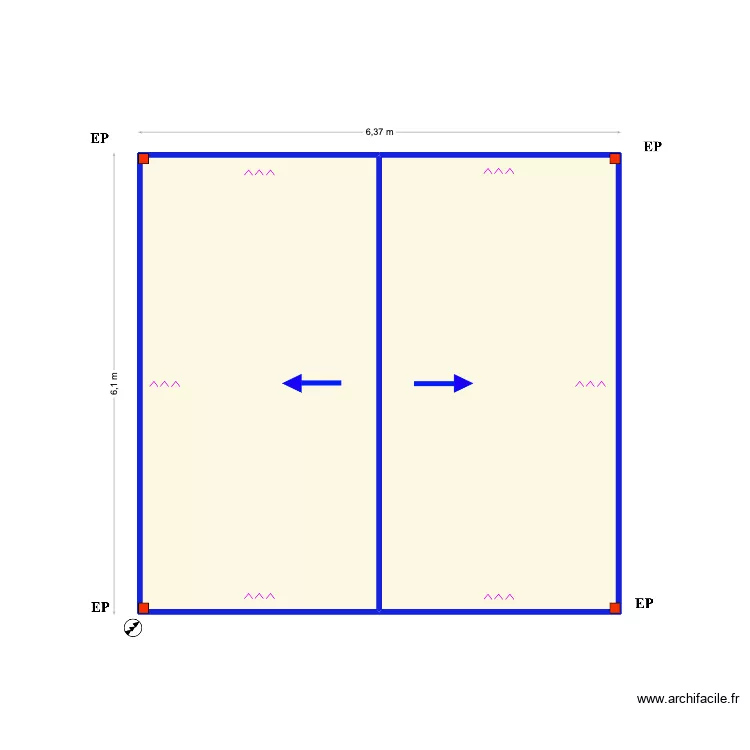 Rauwers CarPort V2. Plan de 