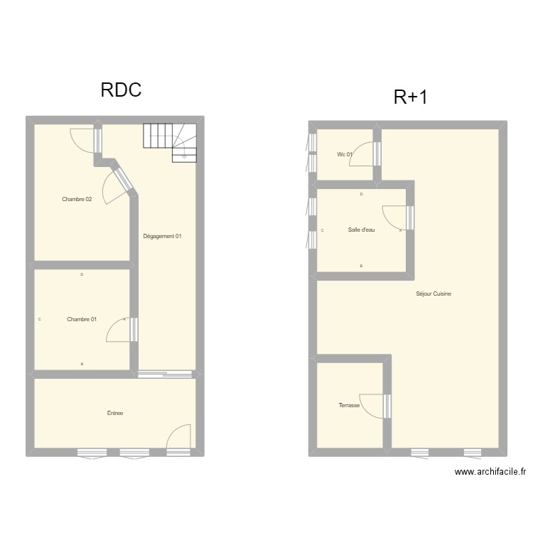 350601863. Plan de 8 pièces et 115 m2