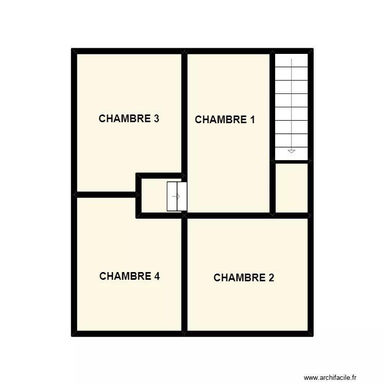 HABLAINVILLE 1ER. Plan de 