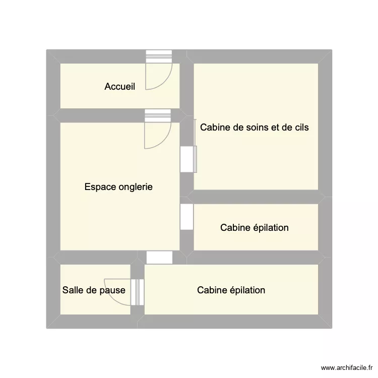 Bell O Naturel. Plan de 6 Pièces et 20 m²