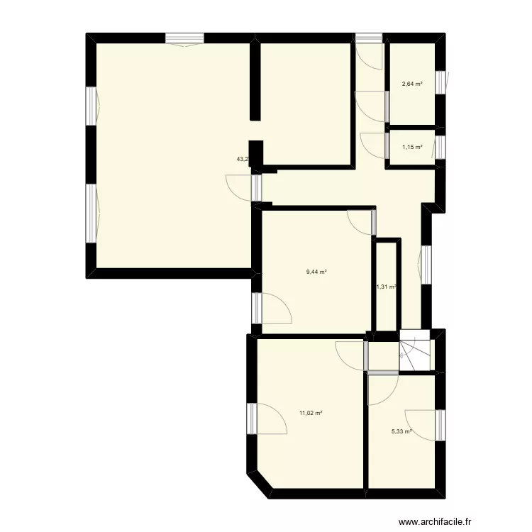 maison. Plan de maison. Plan de