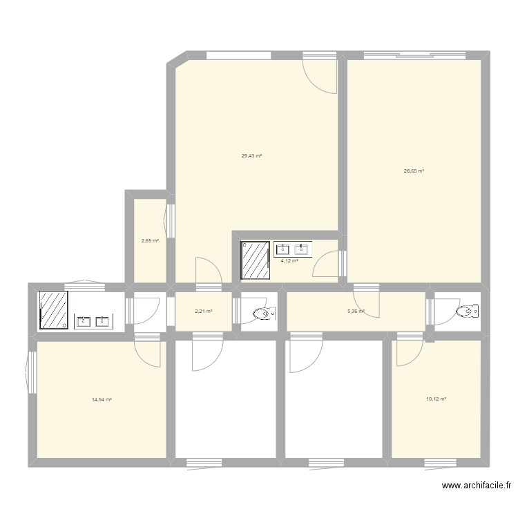 AXA Elo. Plan de 0 pièce et 0 m2