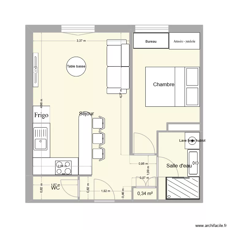 STUDIO THEO janvier 2026 MODIF. Plan de 6 et 33 m² STUDIO THEO janvier 2026 MODIF. Plan de 6 et 33 m²