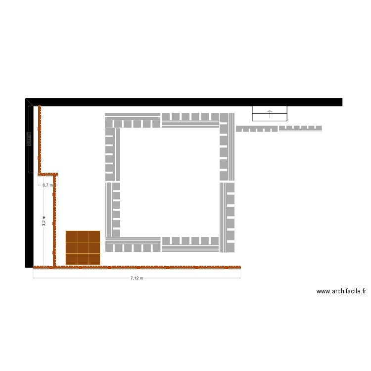 Terrasse1. Plan de 0 pièce et 0 m2