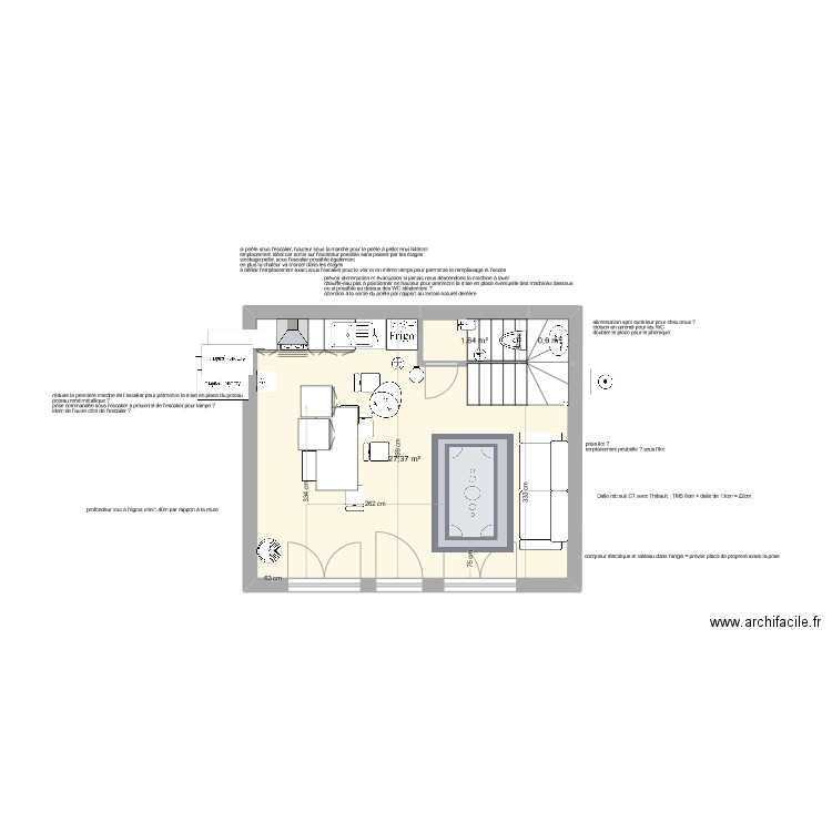 Rot version 14 decembre v23. Plan de 8 pièces et 69 m2