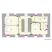 1er étage couleur avec utilités + RADIATEURS