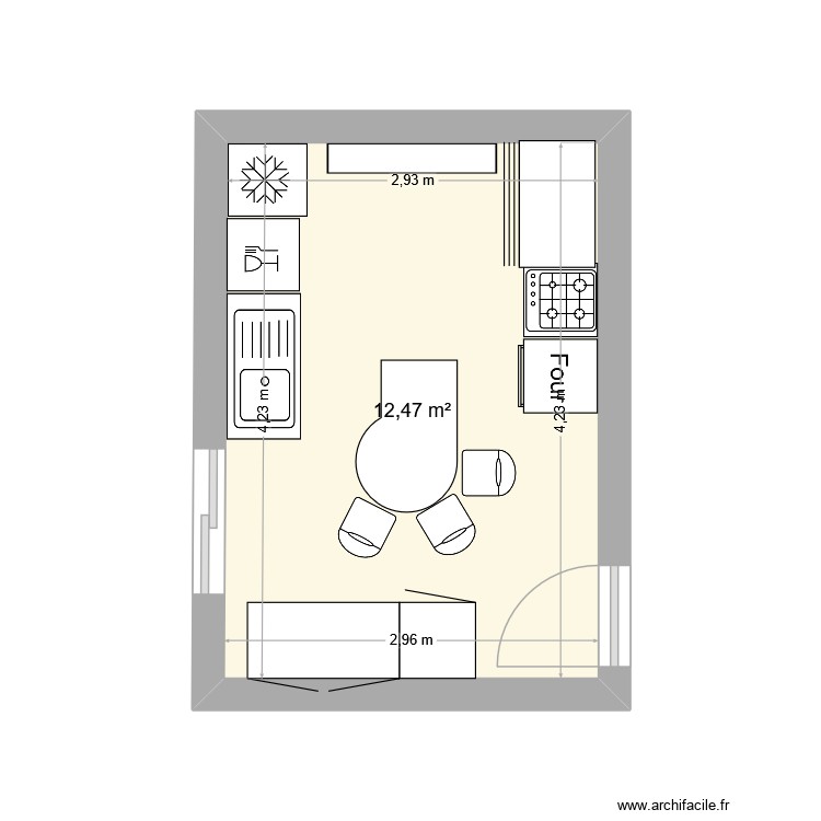 CUI. Plan de 0 pièce et 0 m2